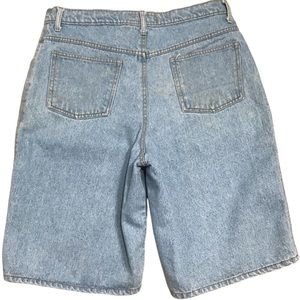 Fineline classic denim jean shorts size 34